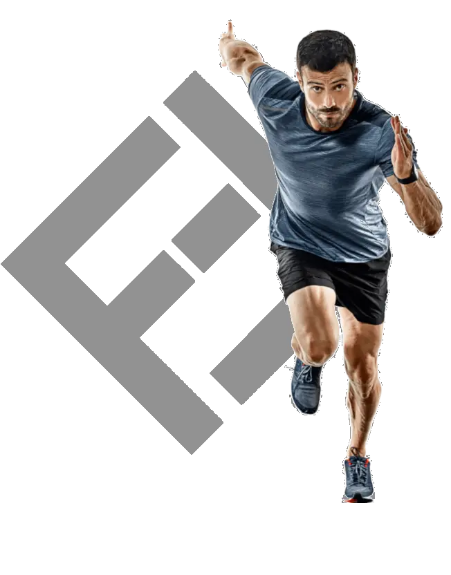 The Financial Fitness Group Logo with man running